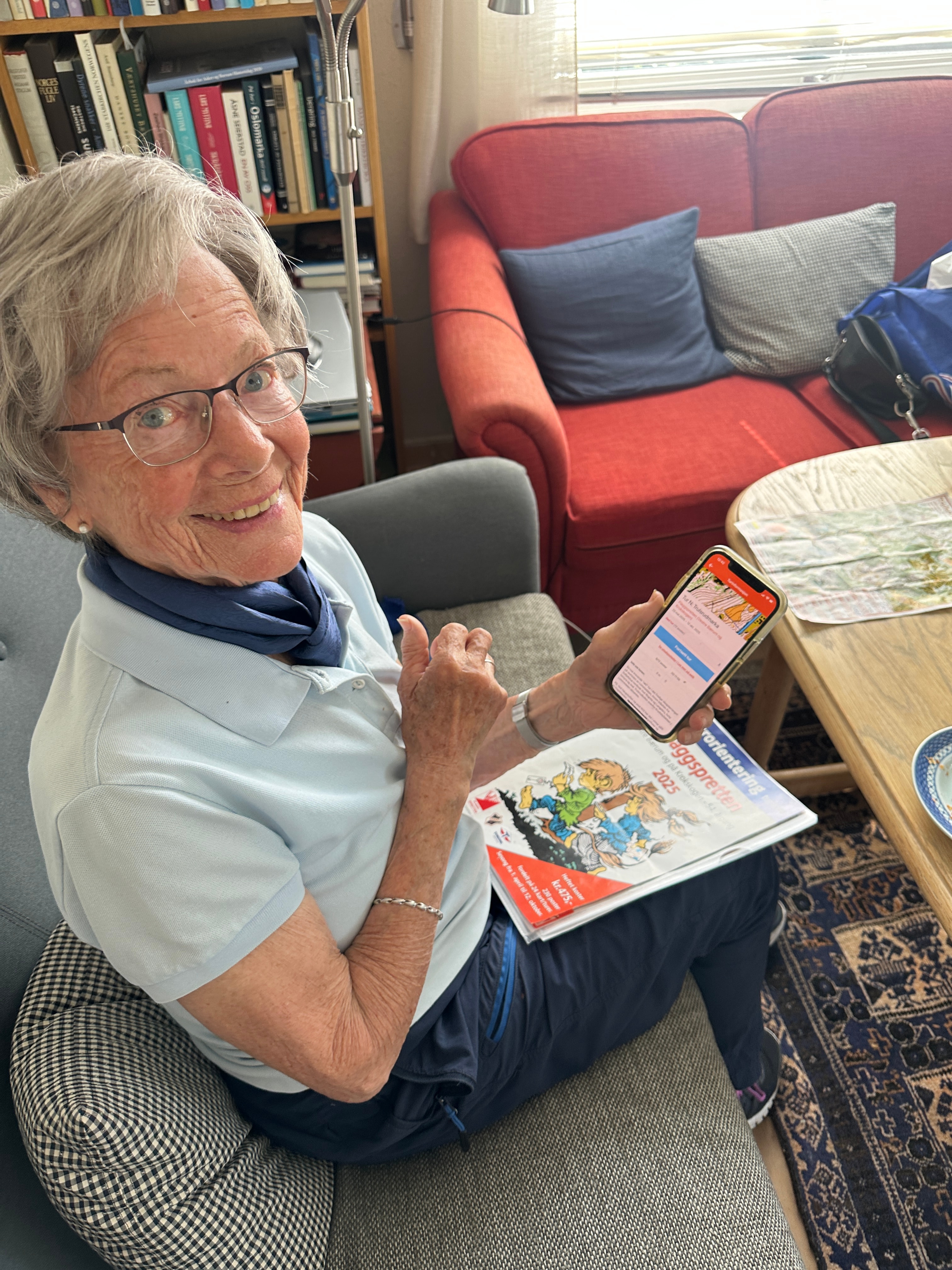 En inspirerende dame med eventyrlyst i beina
